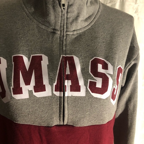 💗 PINK 💗Half-zip💗UMASS💗XS💗 AMHERST💗BOSTON - Picture 15 of 15